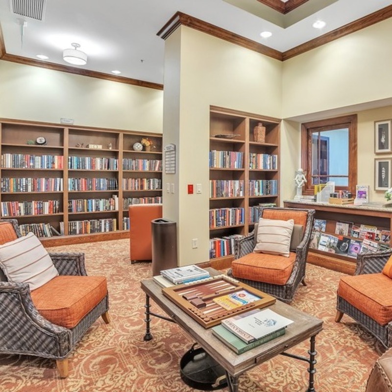 library at The Terraces of Boise